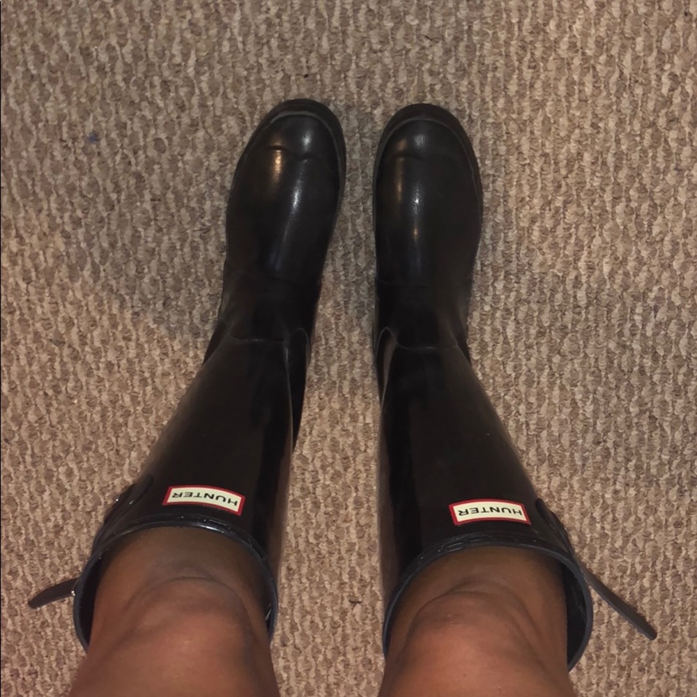 Hunter rain boots